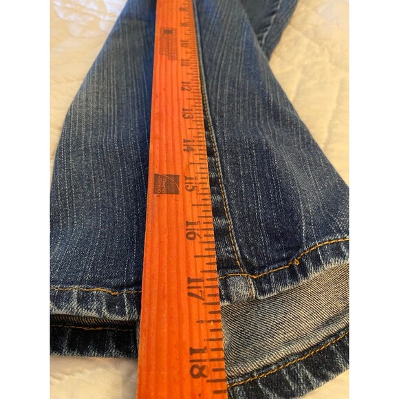 Oh Baby Maternity Denim Capris Jeans Pants  Size Large Wide Elastic Waist - Picture 7 of 7